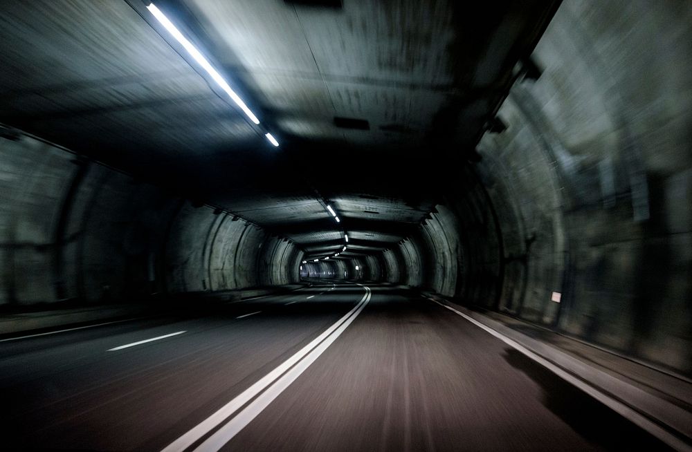 Tunnel. Free public domain CC0 photo.
