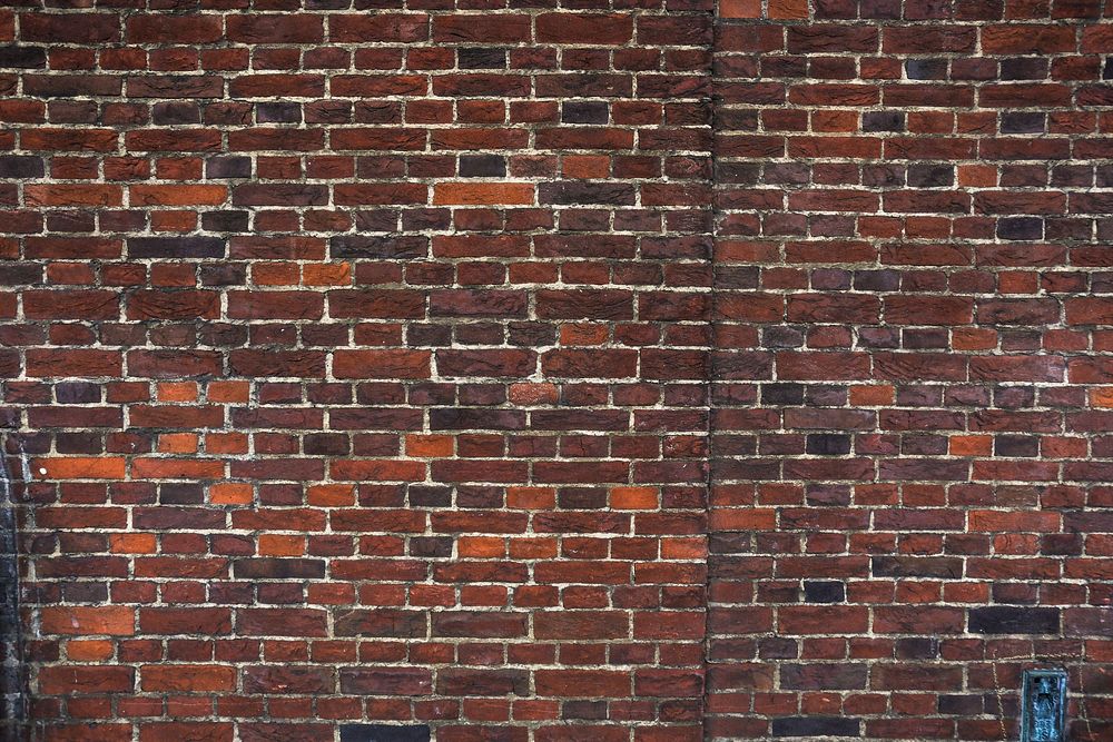Brick wall. Free public domain CC0 photo.
