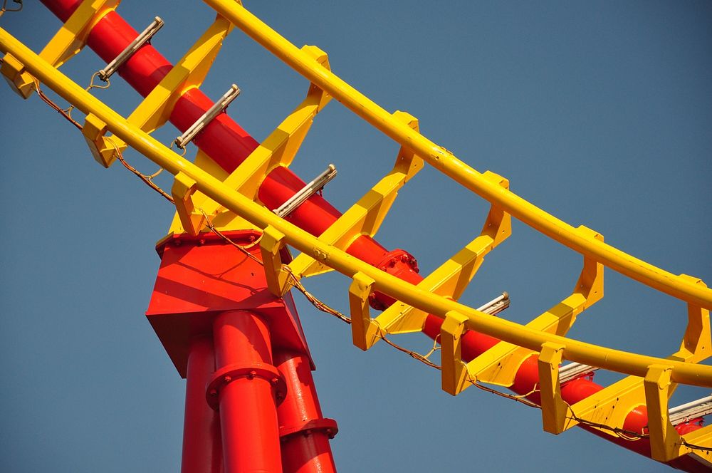 Roller coaster. Fee public domain CC0 photo.