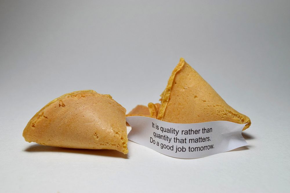 Fortune cookies. Free public domain CC0 photo