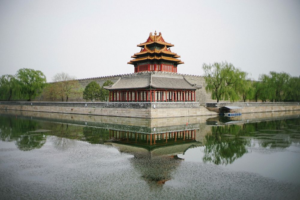 Forbidden city in Beijing, China. Free public domain CC0 image.