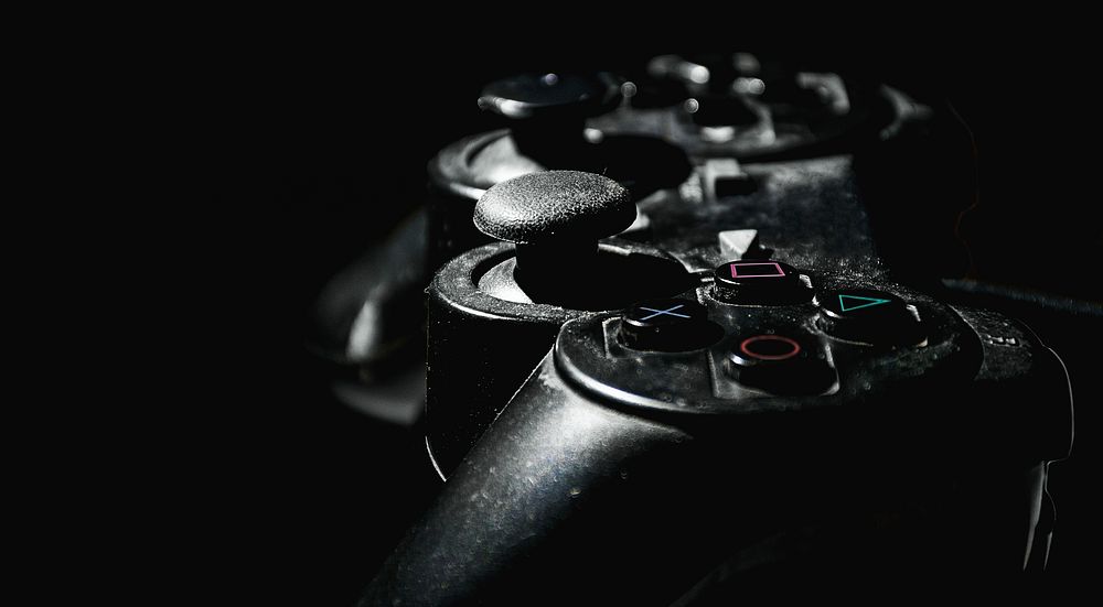 Game pad, remote control. Free public domain CC0 photo.