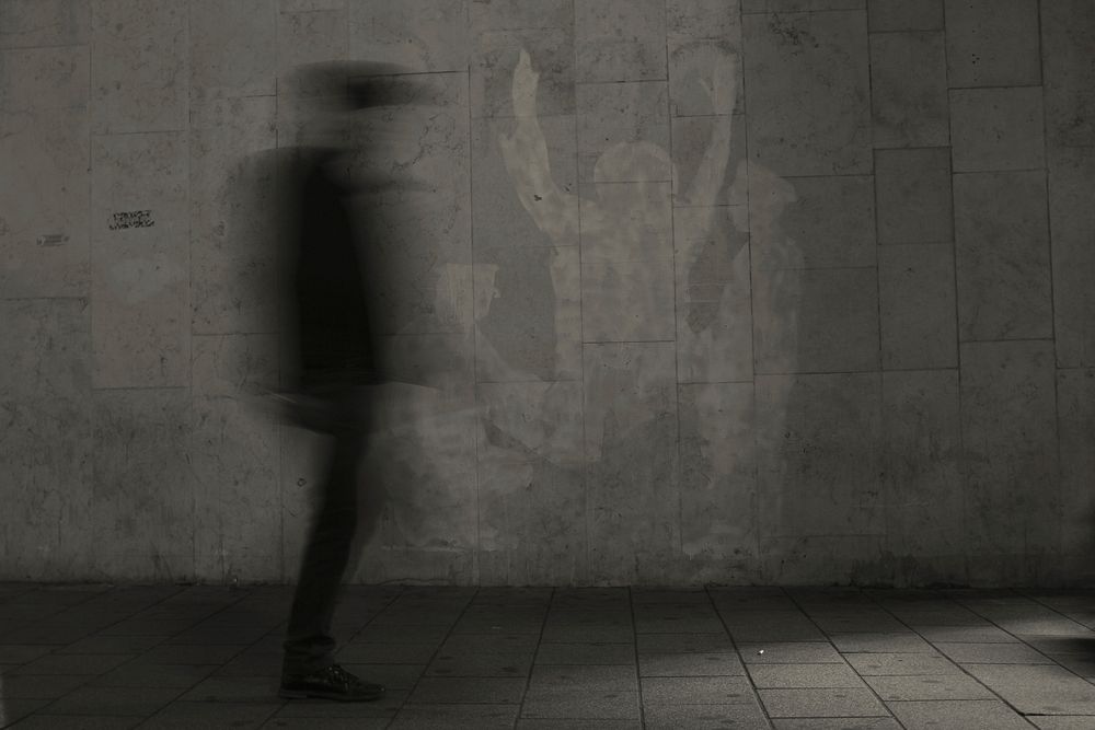 Shadow of a man, background photo. Free public domain CC0 image.