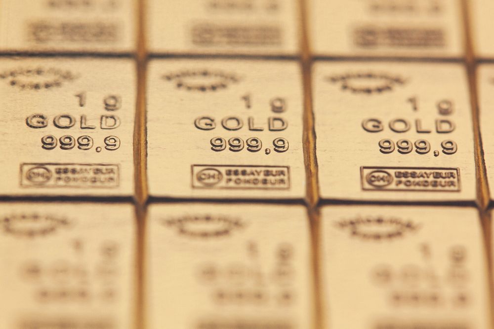 Gold bar. Free public domain CC0 photo.