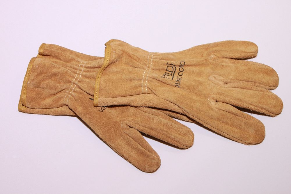 Hand gloves. Free public domain CC0 image.