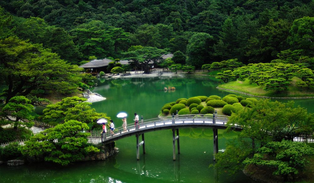 Kinkaku-ji garden, Kyoto. Free public domain CC0 photo.