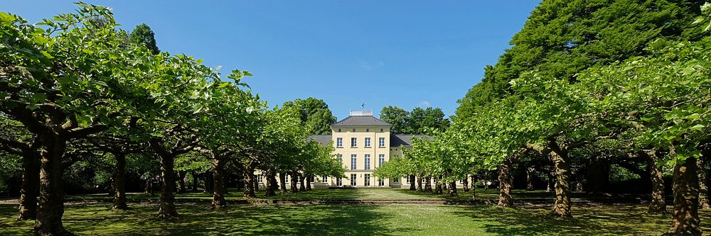 Beautiful manor, architecture background. Free public domain CC0 photo.