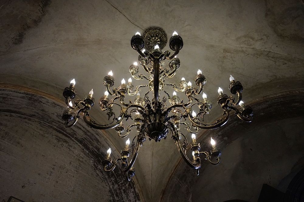 Chandelier. Free public domain CC0 photo.