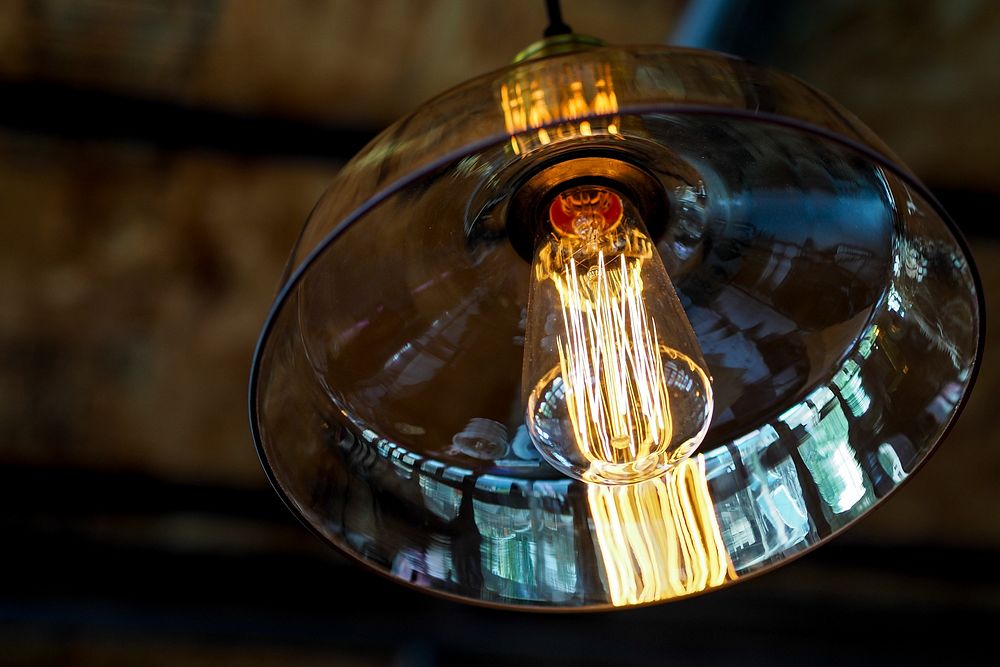Electrical light, lightbulb. Free public domain CC0 photo