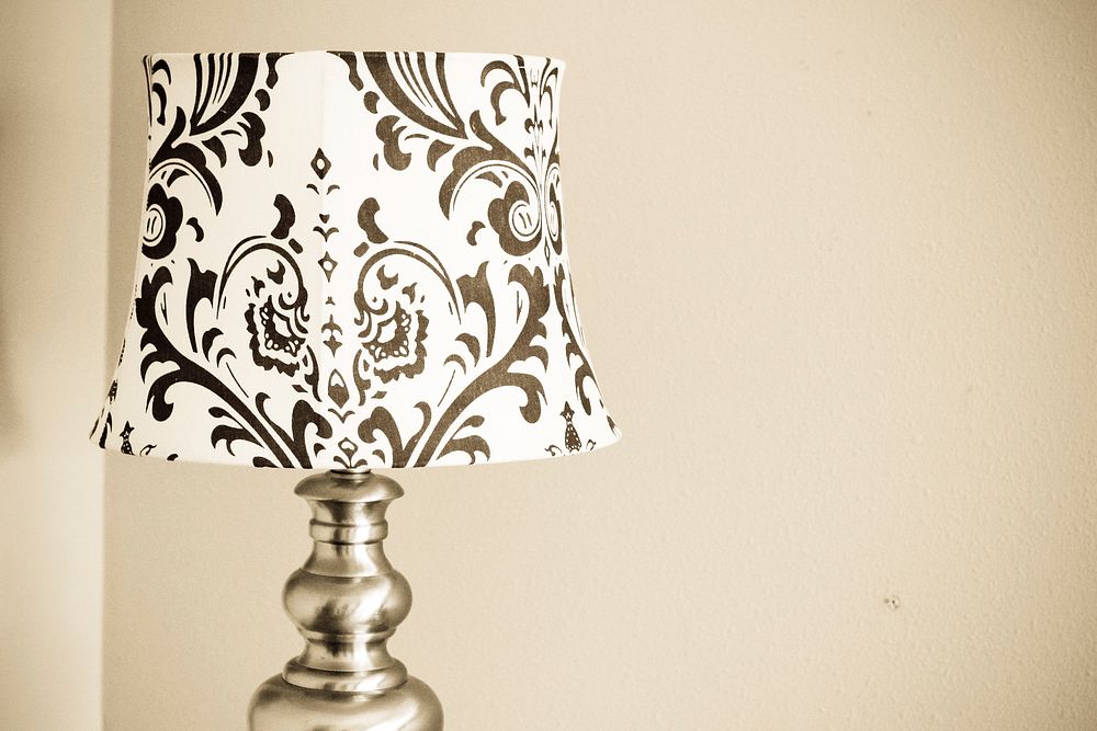 Decorative lamp, background photo. Free public domain CC0 image.