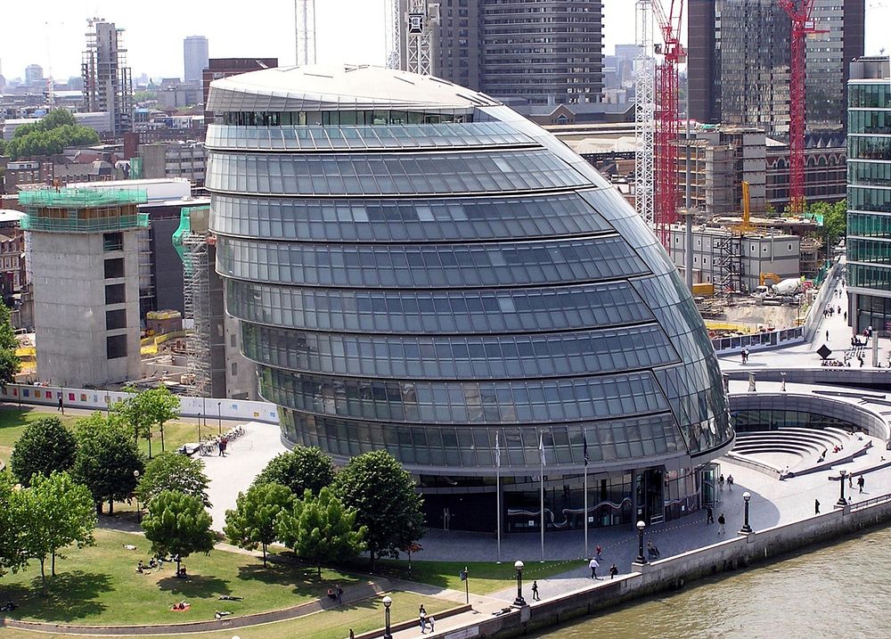 Great Britain City Hall, England. Free public domain CC0 photo.