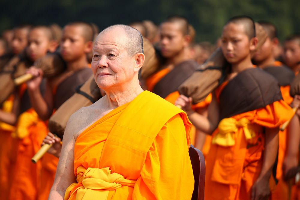 Dhammakaya tradition, Pathum Thani Province, Thailand, Sept. 20, 2014.