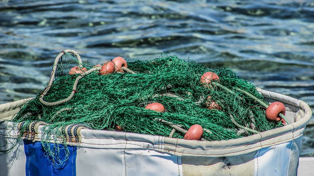 Fishing net. Free public domain CC0 photo.