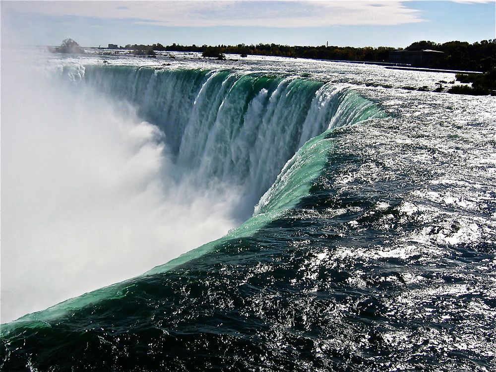 Niagara falls scenery. Free public domain CC0 image.