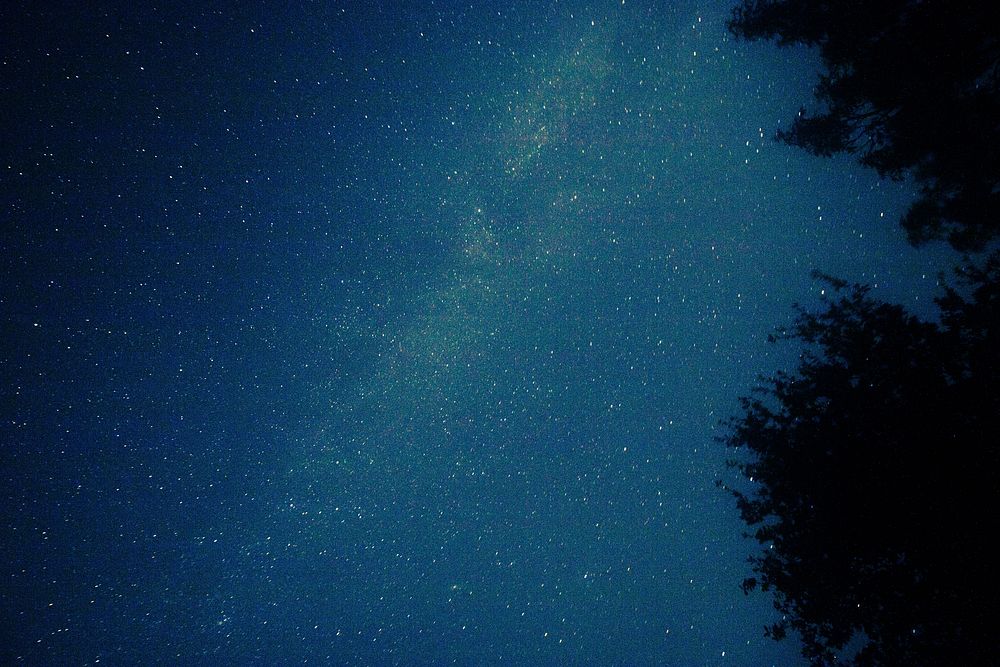 Milky way background. Free public domain CC0 image.