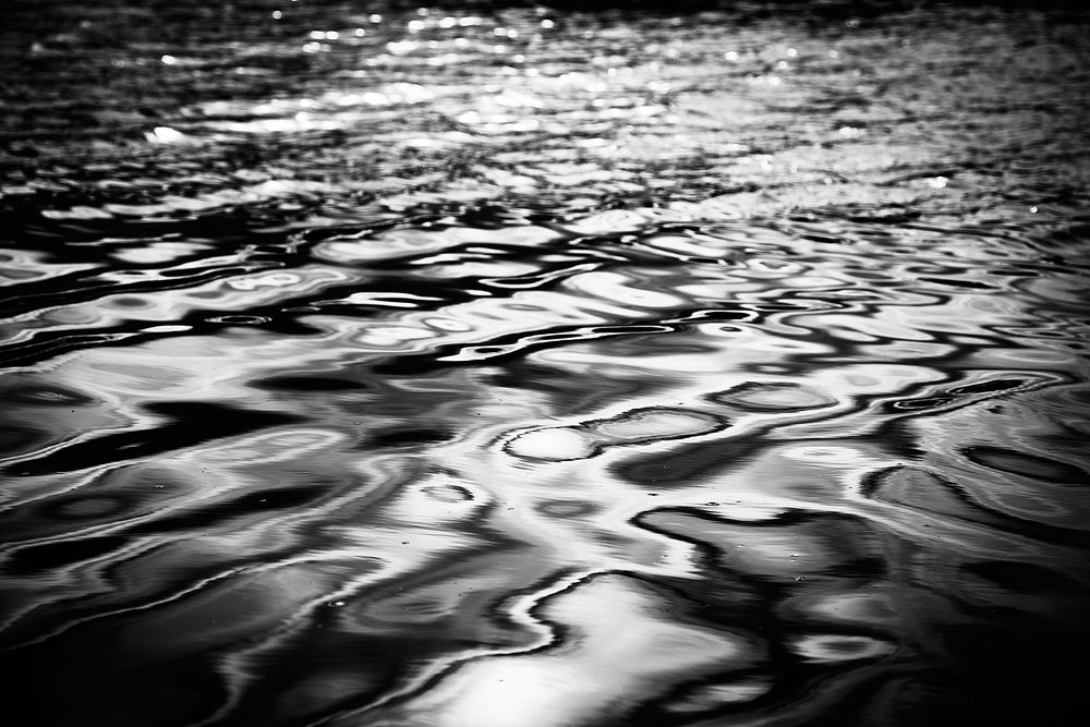 Water waves close up. Free public domain CC0 photo.