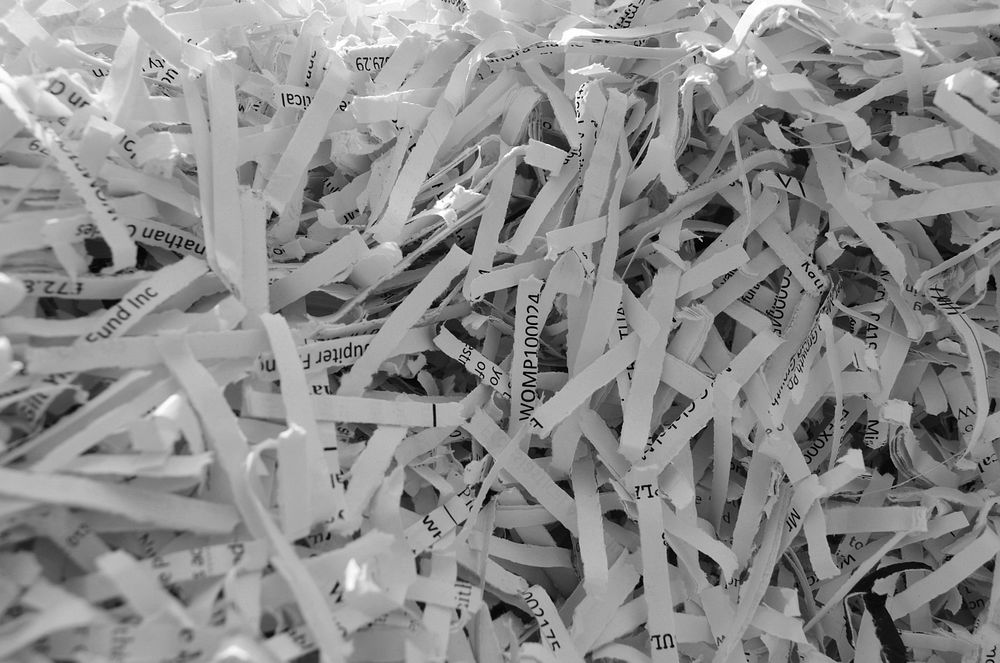 Paper trash. Free public domain CC0 image