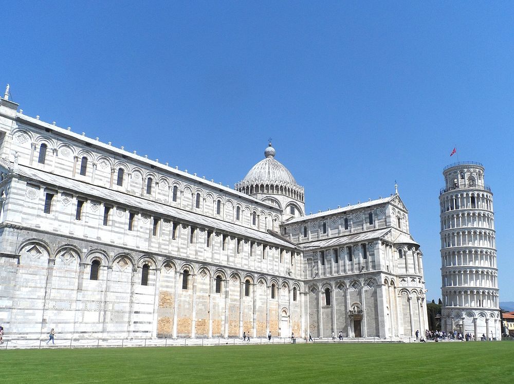 Pisa tower in Italy. Free public domain CC0 image.