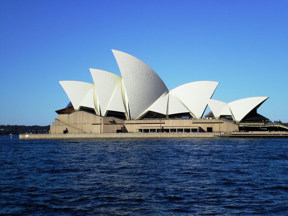 Sydney Opera House, NSW, Australia. Free public domain CC0 photo.