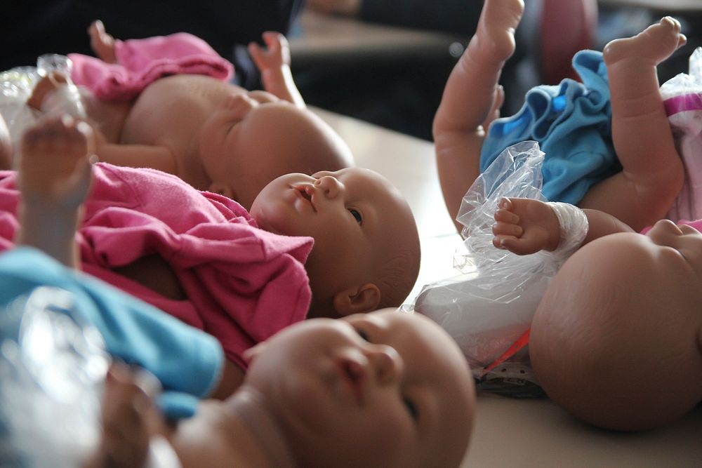 Baby dolls. Free public domain CC0 photo.