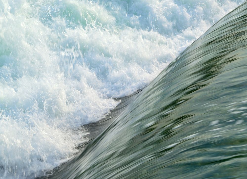 Sea waves close up. Free public domain CC0 photo.
