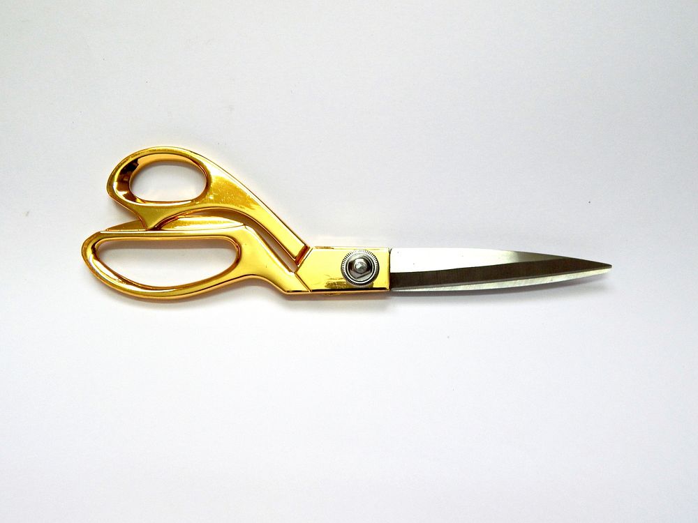 Tailor scissor. Free public domain CC0 photo.