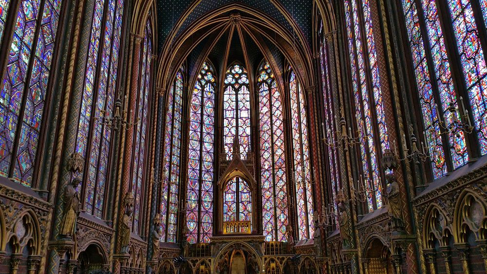 Beautiful church interior. Free public domain CC0 photo.