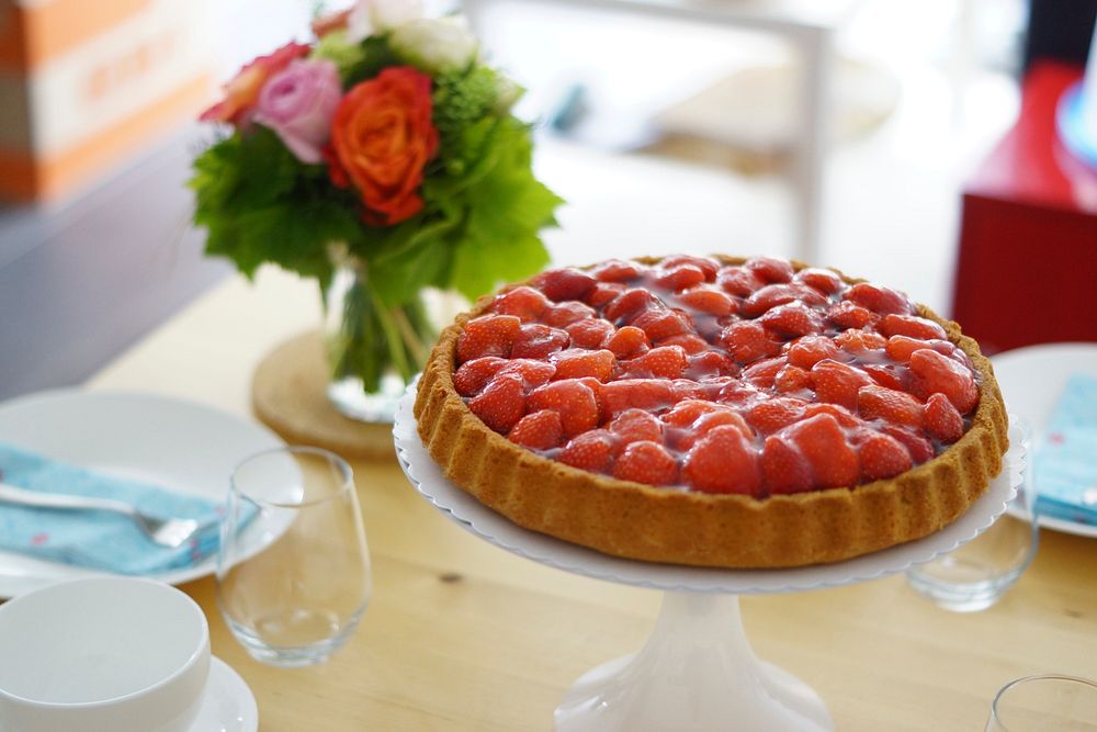 Raspberry pie. Free public domain CC0 image.