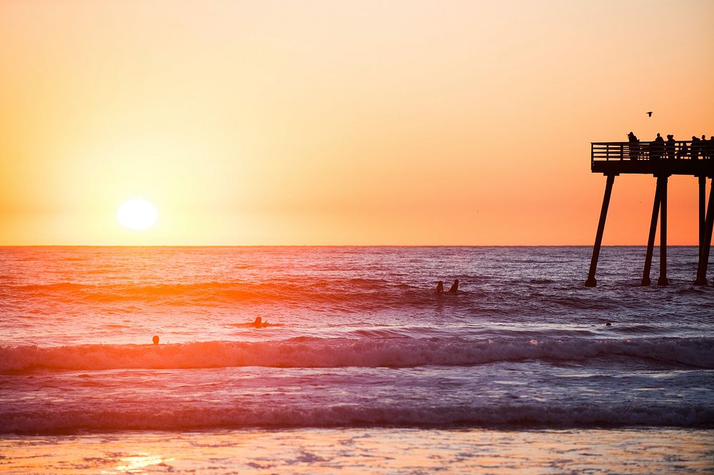 Beautiful sea, background photo. Free public domain CC0 image.