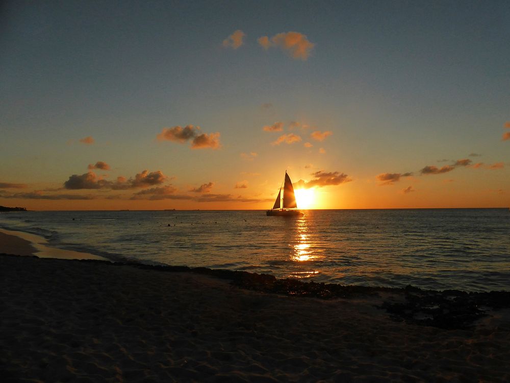 Sailboat. Free public domain CC0 photo.