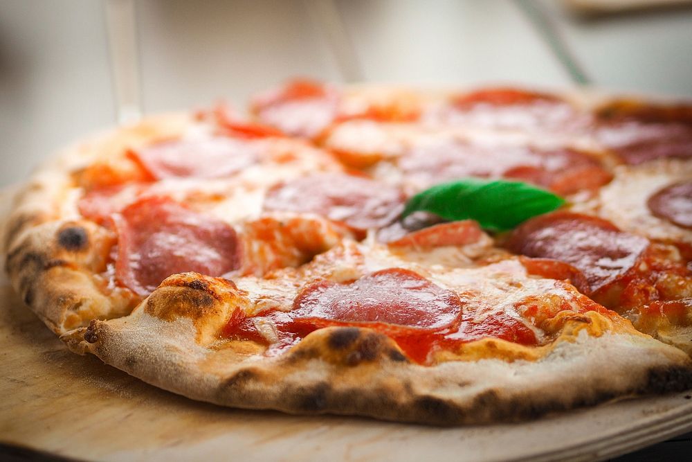 Free pizza image, public domain food CC0 photo.