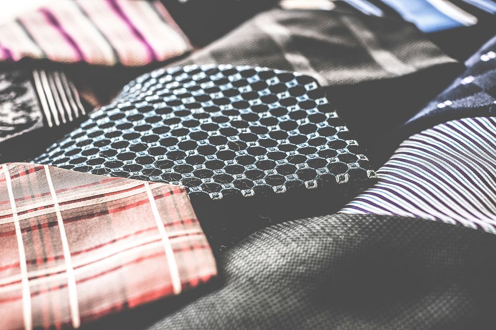 Ties for Suit, free public domain CC0 image.