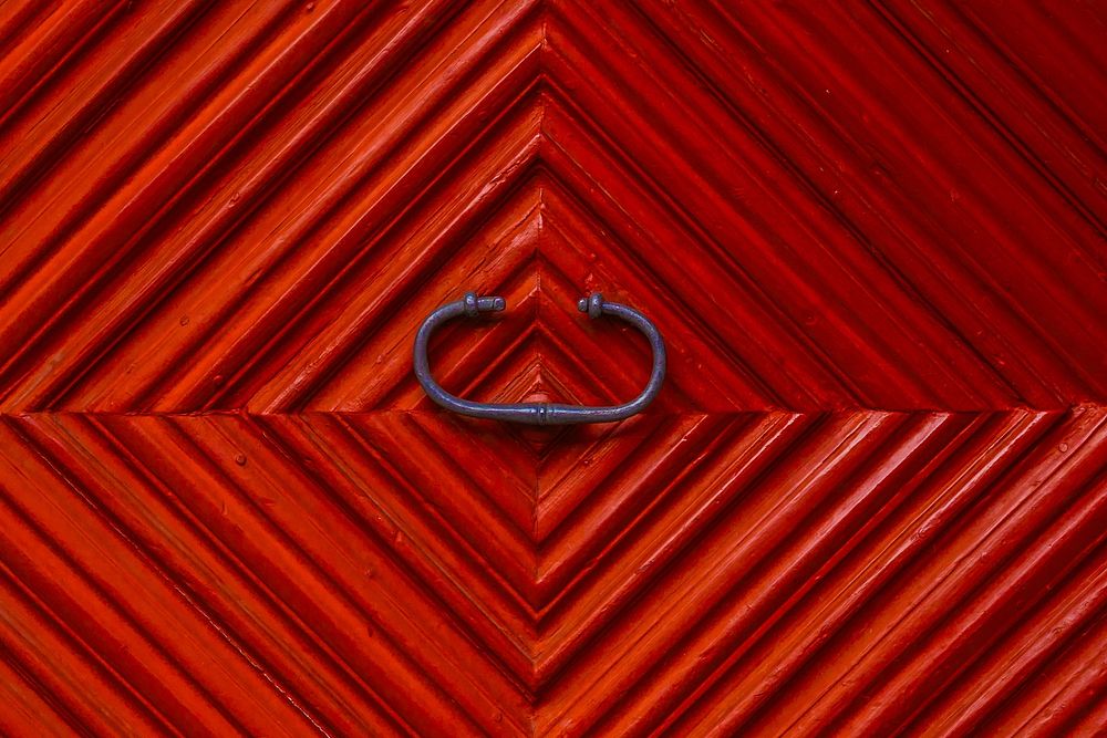 Red wooden drawer background, free public domain CC0 image.