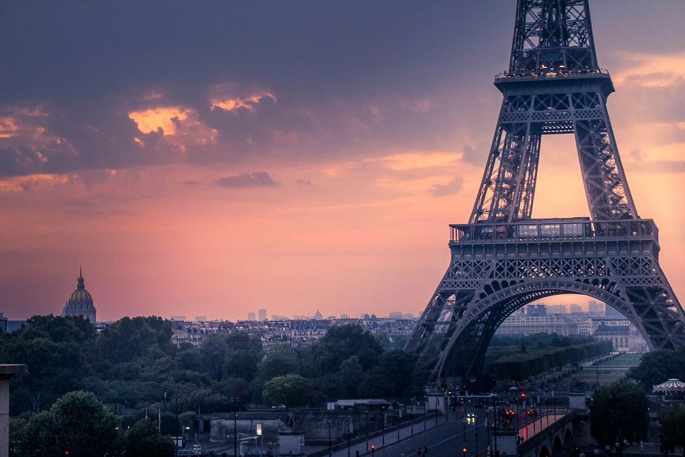 Free Eiffel Tower, Paris, France image, public domain travel CC0 photo.