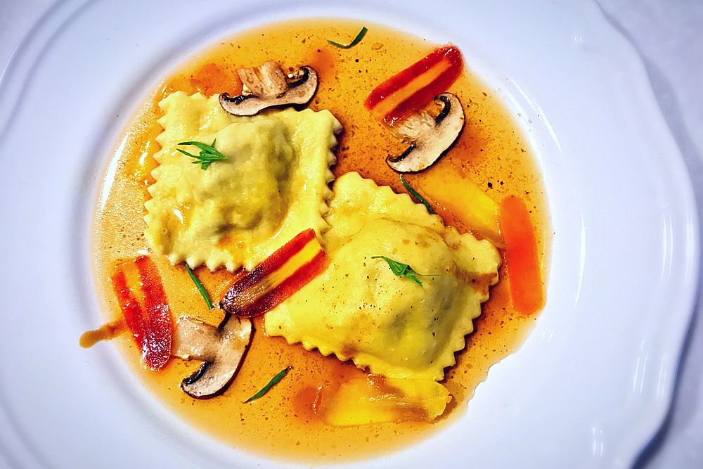 Free ravioli image, public domain food CC0 photo.