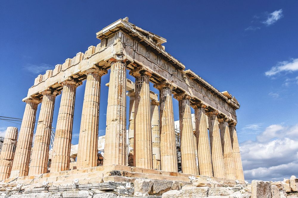 Free Parthenon, Athens, Greece photo, public domain travel CC0 image.