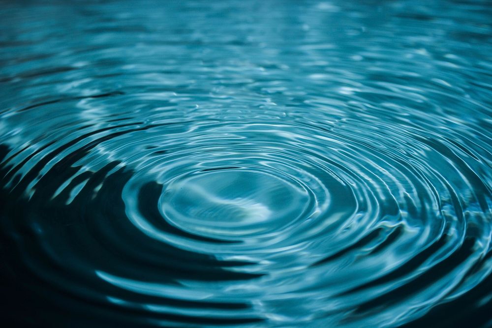Water ripples background, free public domain CC0 image.
