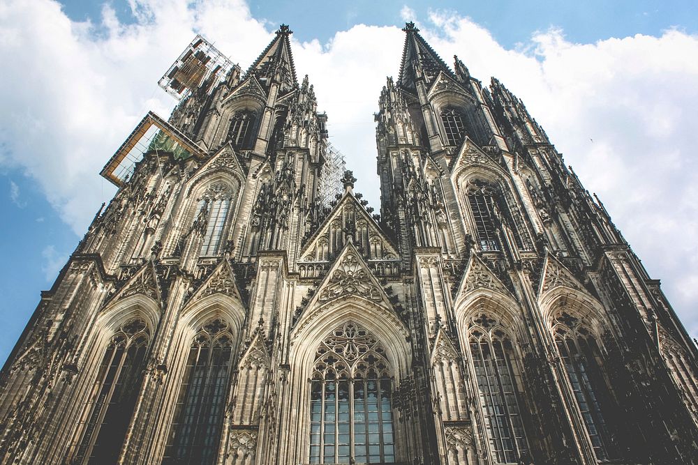 Cologne Cathedral, Germany, free public domain CC0 photo.