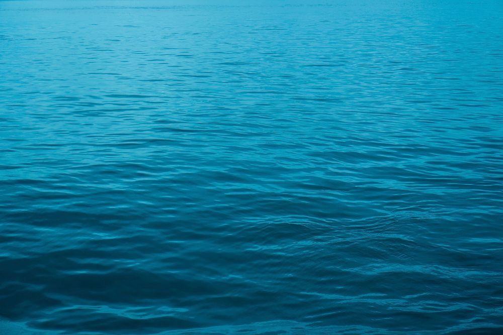 Deep blue ocean water texture, free public domain CC0 photo.
