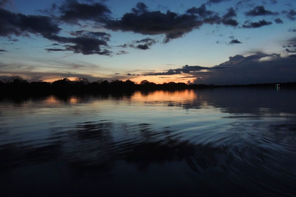 Amazon River Sunset 