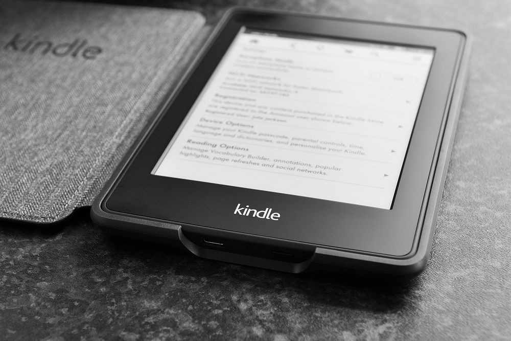 Amazon Kindle, location unknown, date Free Photo rawpixel