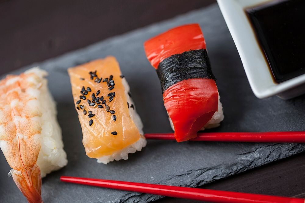 Free sushi image, public domain food CC0 photo.
