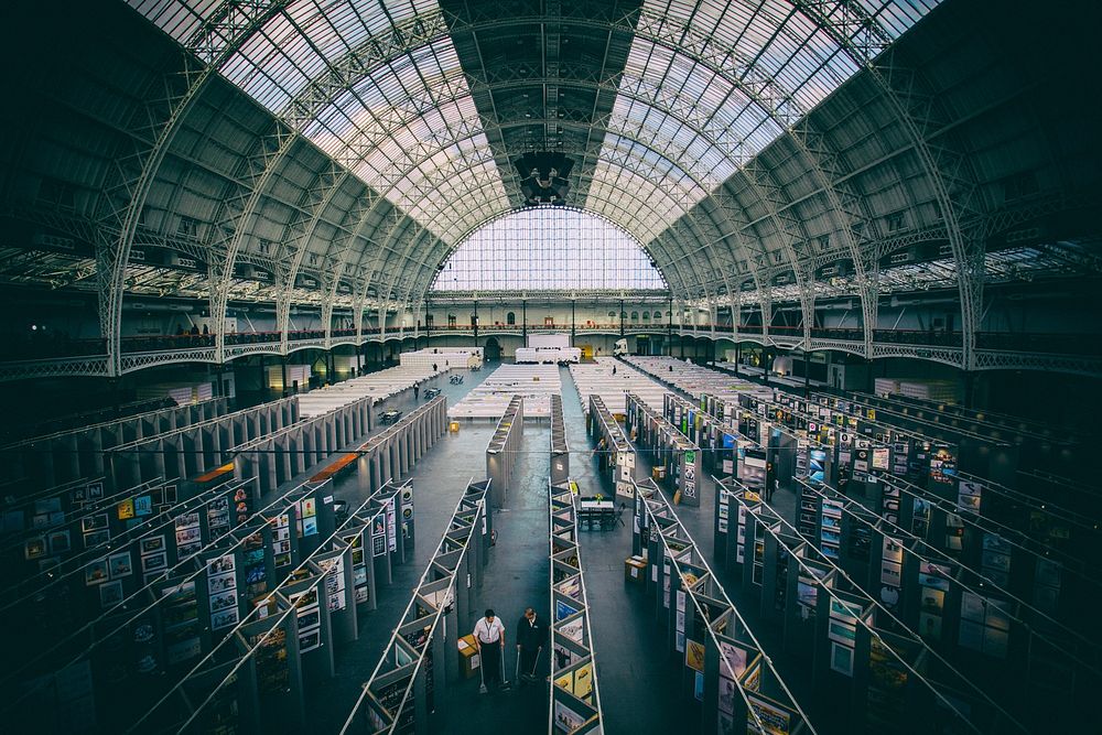 Free Exhibition Hall photo, public domain indoors CC0 image.