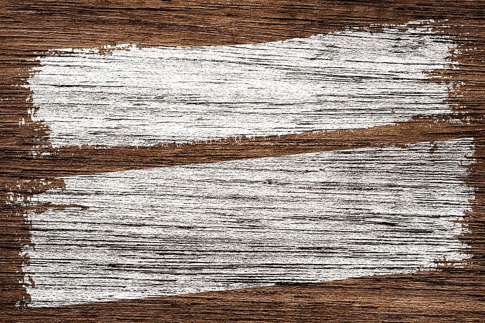 White paint brush psd wood texture background