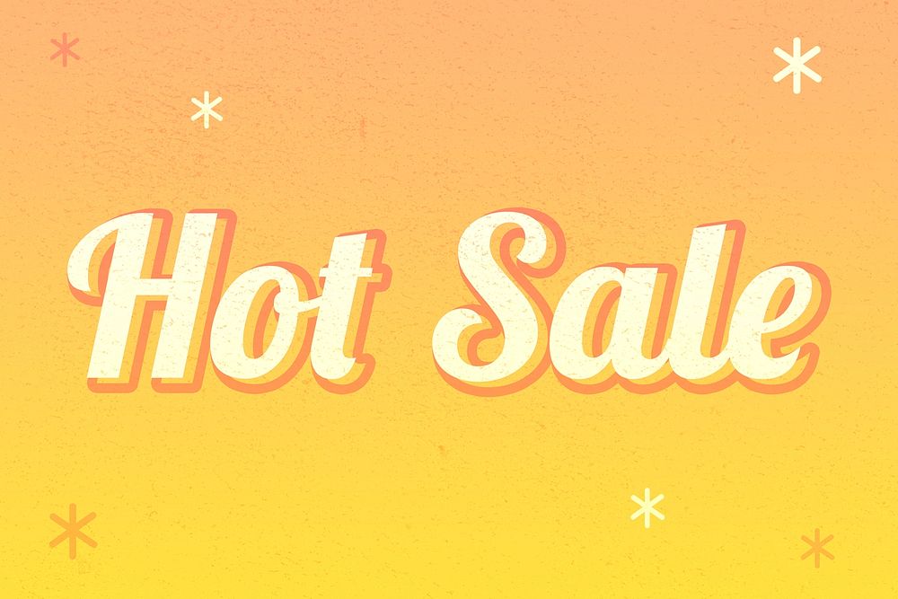 Hot sale word colorful star patterned typography