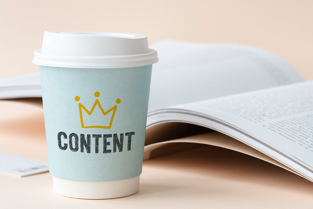 Content written on paper cup