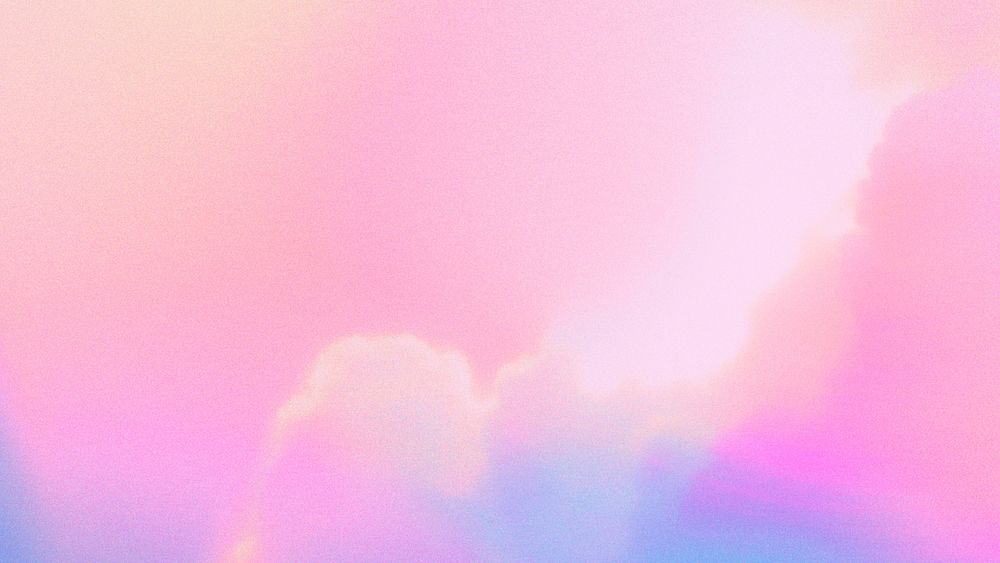 Cloudy colorful pastel image background