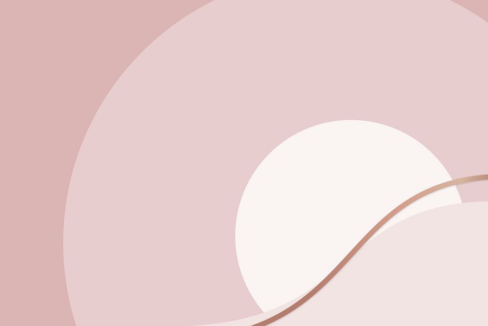 Pink gold wave background psd aesthetic