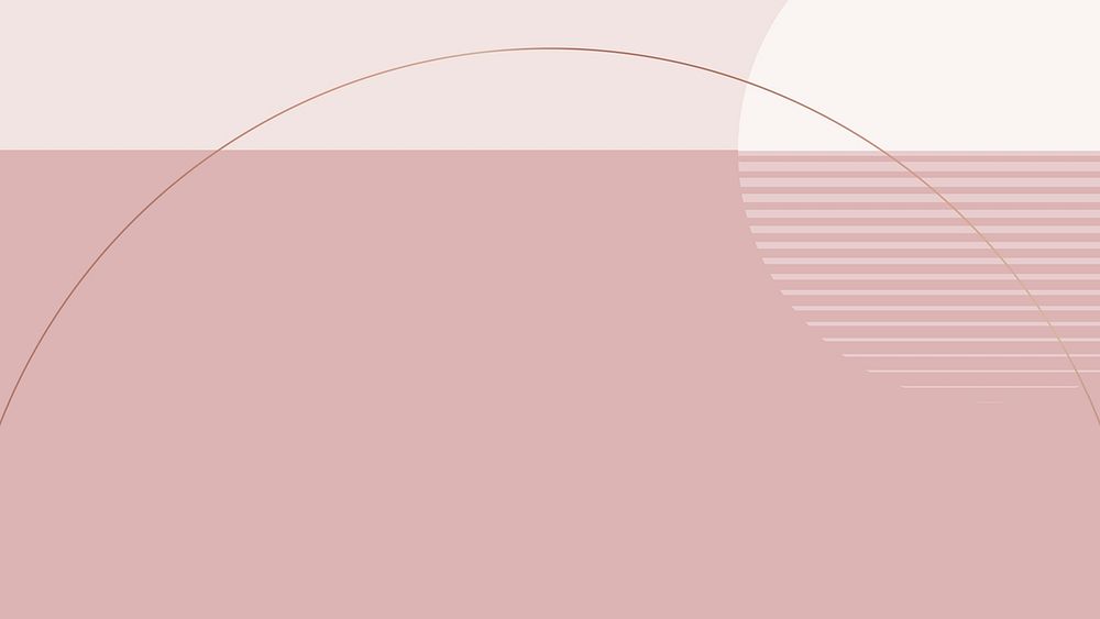 Minimal moon wallpaper in nude pink