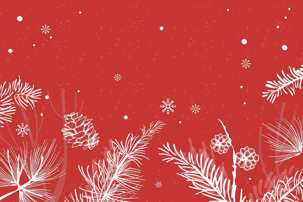 Christmas snowy festive psd background with design space